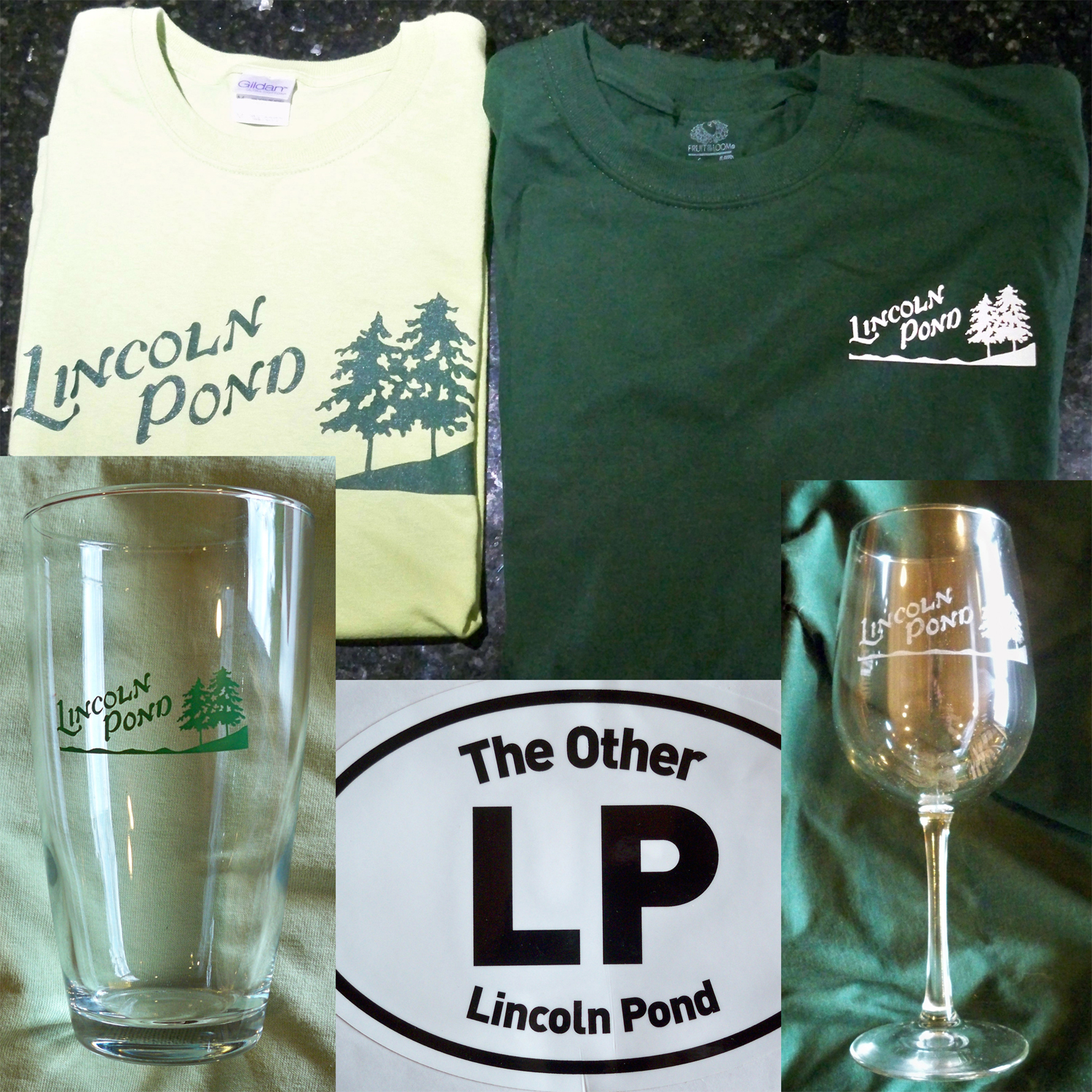 lincoln pond association logo items